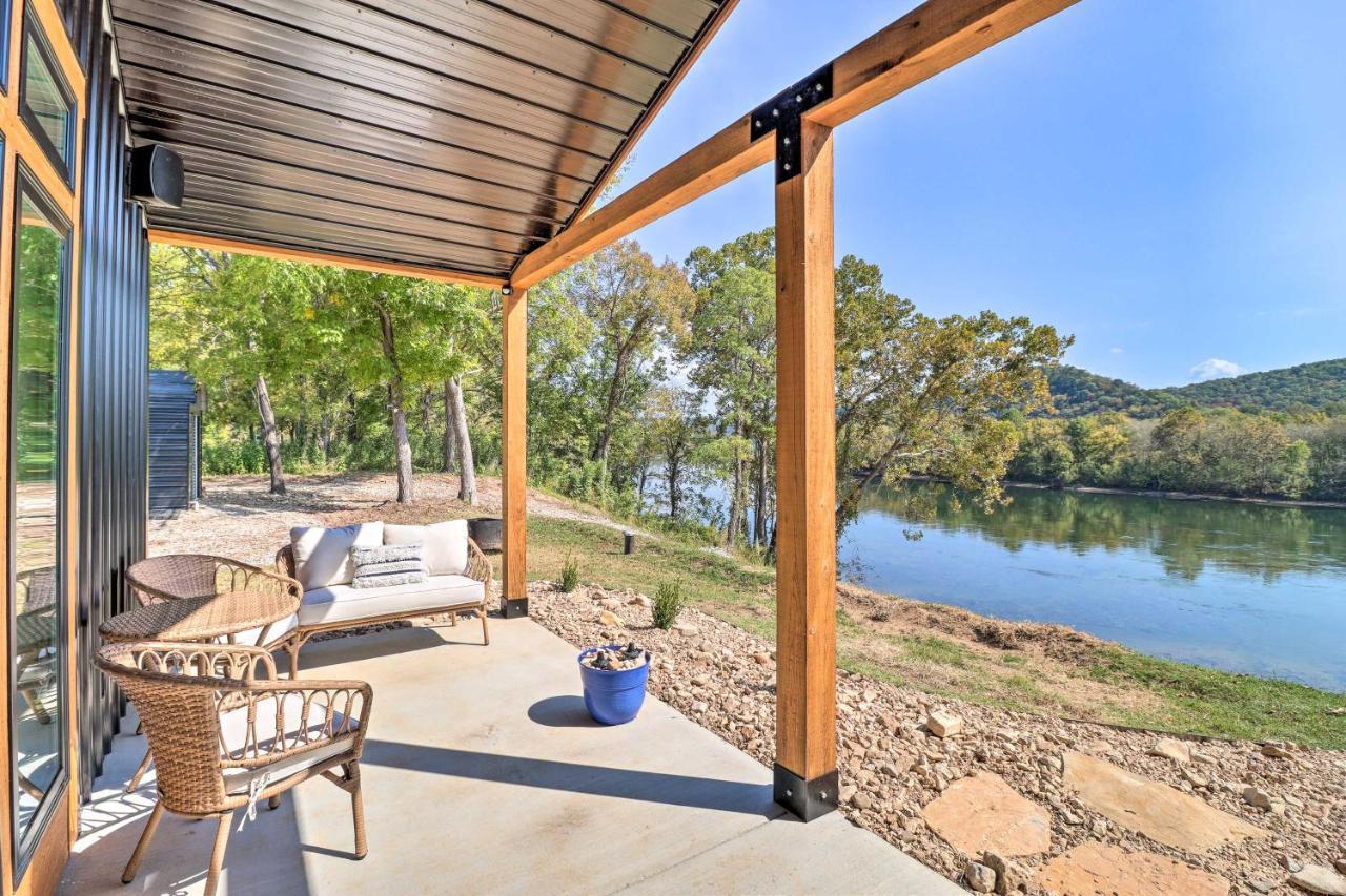 Modern Norfork House With Patio On White River! Luaran gambar